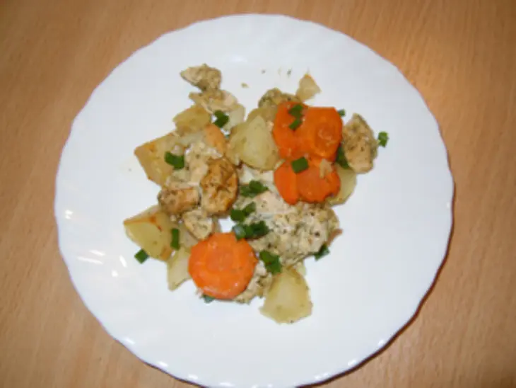 Рагу из курицы с овощами: шаг 6
