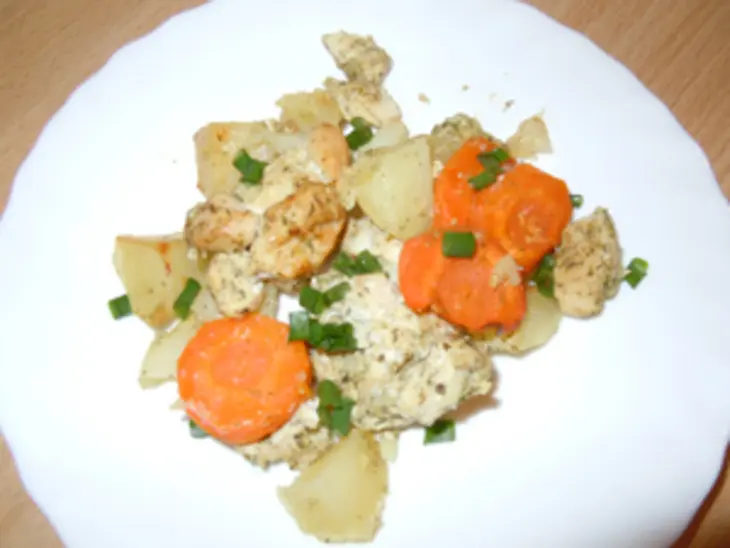 Рагу из курицы с овощами: шаг 7