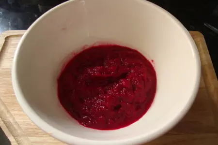 Веррины со свекольно-мандариновым муссом и сырной "подушкой": шаг 4