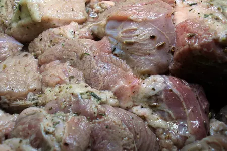 Свинина в вине с грибами: шаг 5