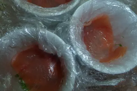 Порционный паштет из креветок и форели: шаг 10