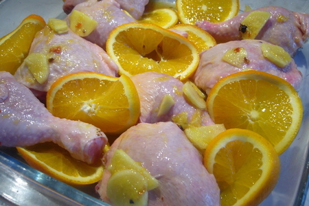 Имбирно-апельсиновые куриные окорочка: шаг 4