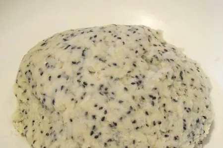 Sweet potato balls (蕃薯旦) малазийские  сладкие картофельные  пончики.: шаг 4