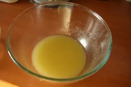 Кексики с апельсиновым джемом: шаг 1