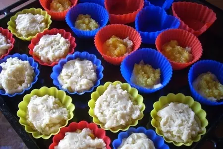 Кексики с апельсиновым джемом: шаг 9