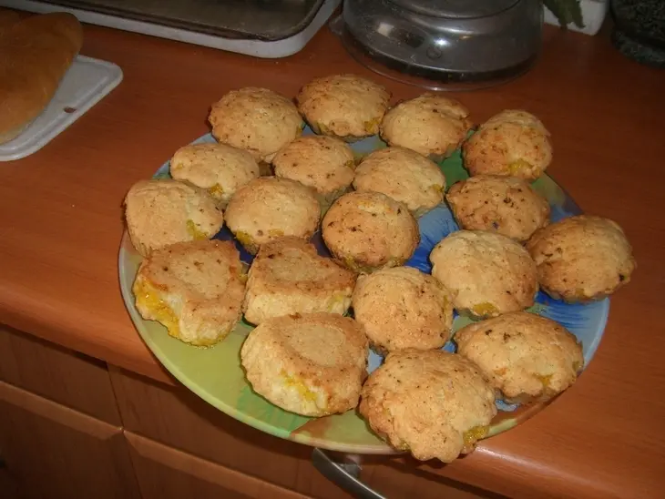 Кексики с апельсиновым джемом: шаг 10