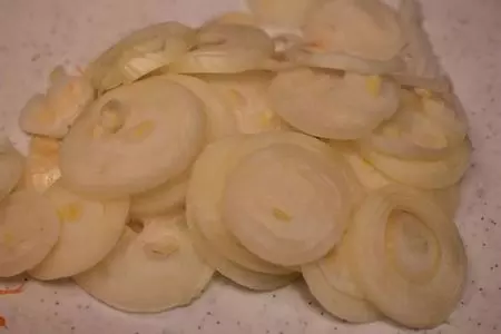 Сомик под овощами: шаг 7