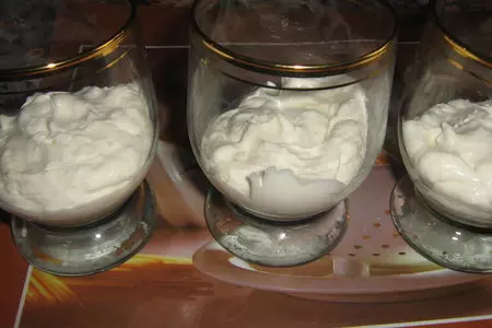 Verrines с сёмгой ,сырным кремом и кремом из авокадо.(дуэль): шаг 6