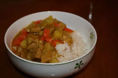 Карри райсу: шаг 1