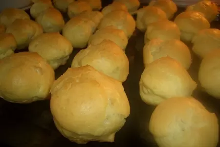 Заварная горка с вареной сгущенкой: шаг 3