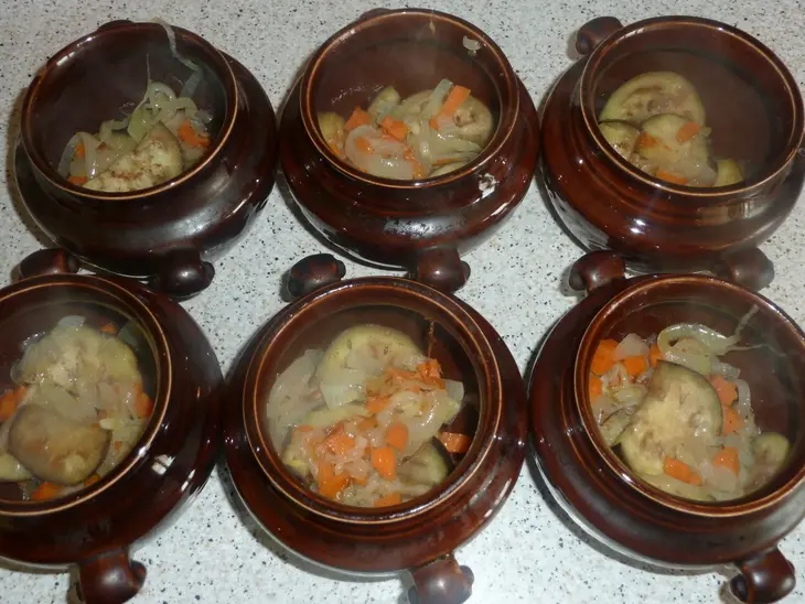 Кифта димлама в глиняных горшочках: шаг 8