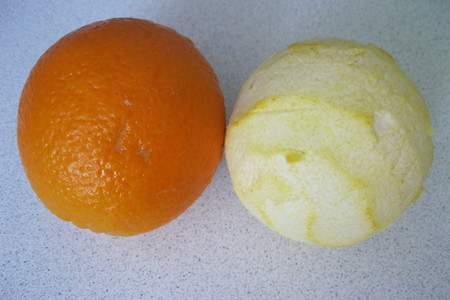 Апельсиново-медовое печенье (постное): шаг 1