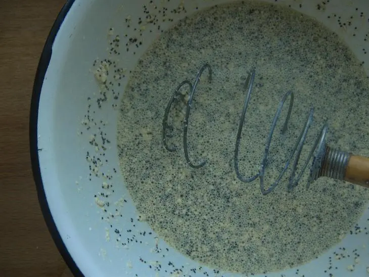 Oat cake with poppy seeds!: шаг 5