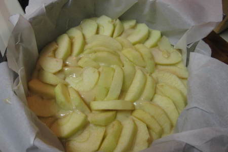 Французcкий ,очень сочный яблочный пирог: шаг 2