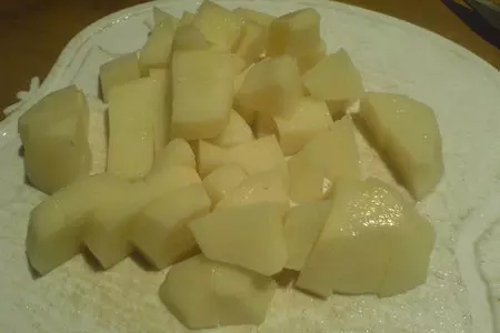 Постный рассольник с грибами: шаг 3