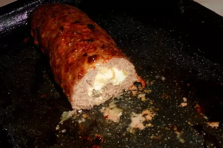 Мясной рулет в жировой сетке: шаг 5