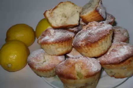 Творожные маффины с бананом и киви: шаг 12