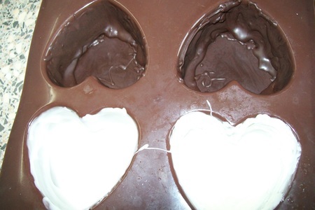 Пирожные шоколадно-чизкейковые с ликером sheridan"s: шаг 4