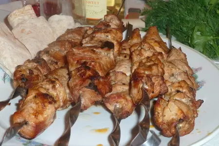 Шашлык...жарим не выходя из городской квартиры ( невероятно вкусный шашлык): шаг 9