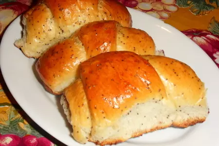 Маковые рогалики с джемом: шаг 4