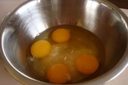 Морковный воздушный рулет.: шаг 2