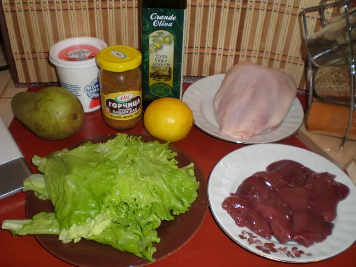 Ямайский куриный салат: шаг 1
