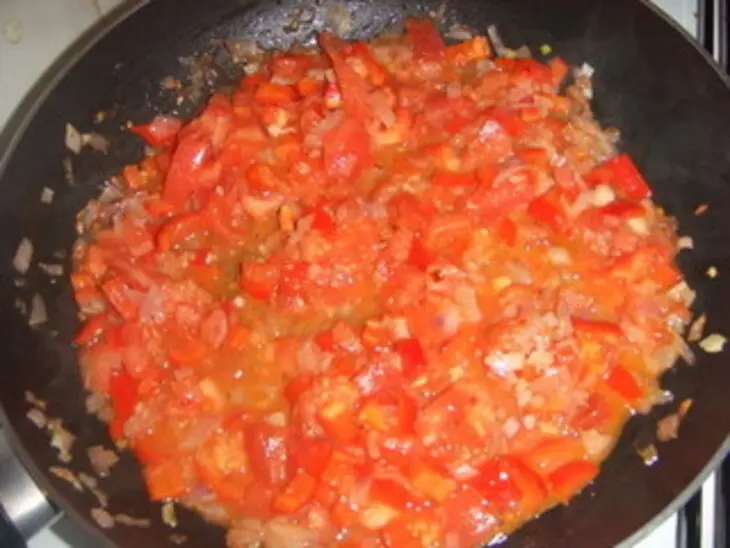 Белая фасоль с пастырмой: шаг 2