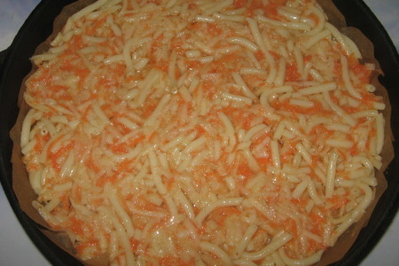 Макаронная запеканка с яблоками и морковкой.: шаг 5