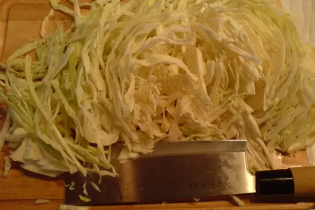 Капуста жареная с мясом: шаг 3