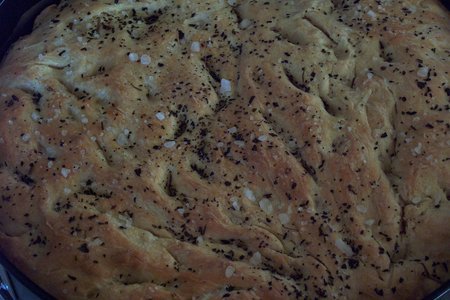 Итальянский маслянный хлеб с базиликом: шаг 6
