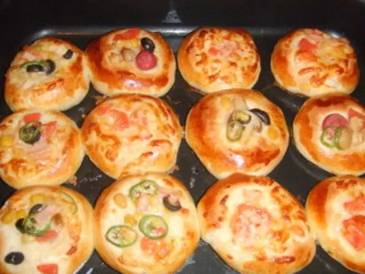 Мини пиццы: шаг 2
