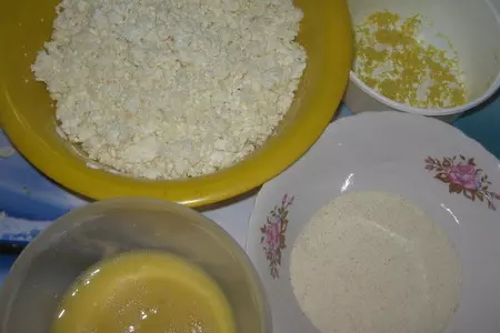 Запеканка творожная с лимонным вкусом.: шаг 2