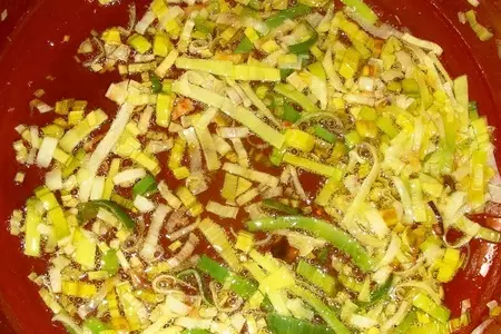 Рис с морскими гребешками и каракатицей...: шаг 2