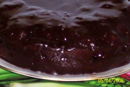 Пирог " вишня в шоколаде": шаг 8