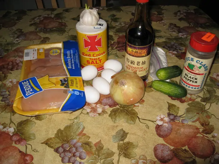 Курочка по-пекински.: шаг 1