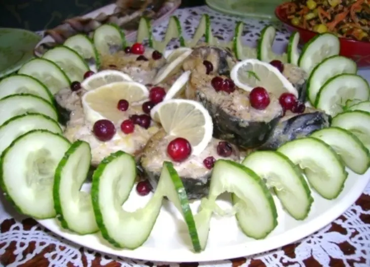 "скумбрия праздничная": шаг 1