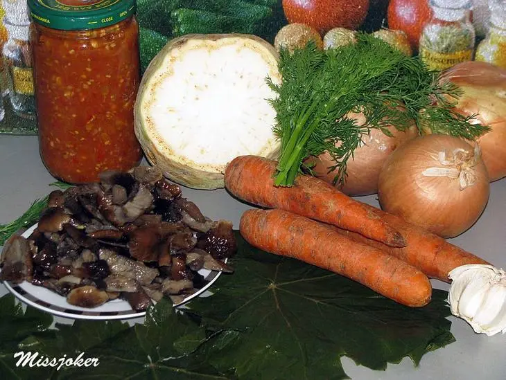 Долма по-постному: шаг 1