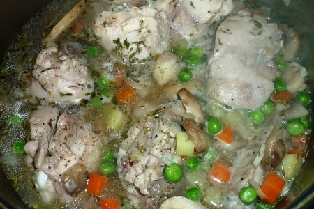 Пряная курица с овощами и булочками: шаг 1