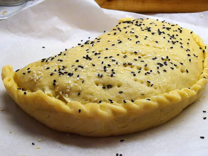 Почки тушёные,  в песочном тесте. пирог с почками.: шаг 5