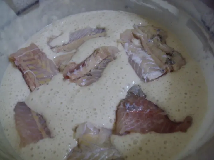 Рыбные оладьи с альядой и печеной свеклой: шаг 3