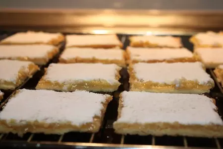 Лимонные кусочки (lemon bars): шаг 6