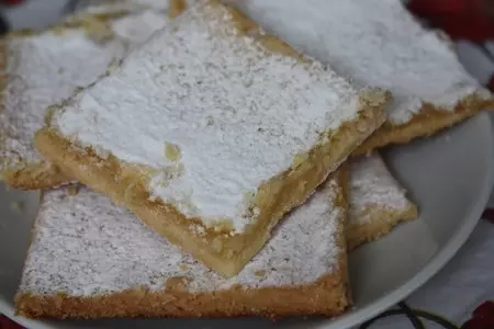Лимонные кусочки (lemon bars): шаг 8