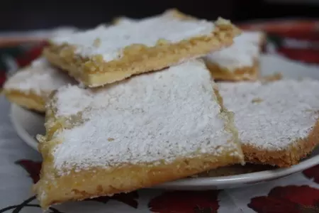 Лимонные кусочки (lemon bars): шаг 9