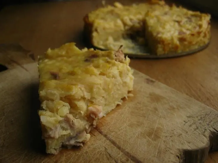 Капустная запеканка с картофелем и курицей.: шаг 2