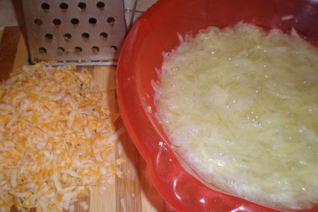 Филе хека под сырно-овощной шубой: шаг 4