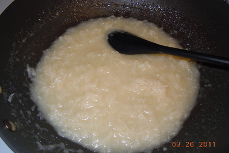 Ананасово-творожный пирог с кокосово- молочной  карамелью.: шаг 2