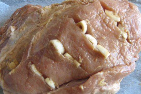 Свинина запечённая в пакете с картофелем.: шаг 1