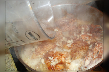 Курица в соусе или как приготовить ужин за полчаса: шаг 5