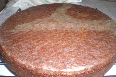Сирийский манно-ореховый торт с шоколадом и финиками: шаг 19