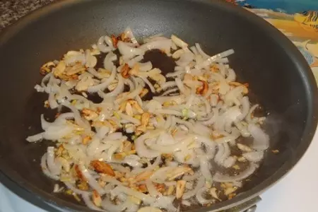 Кальмары с рисом на гриле: шаг 3